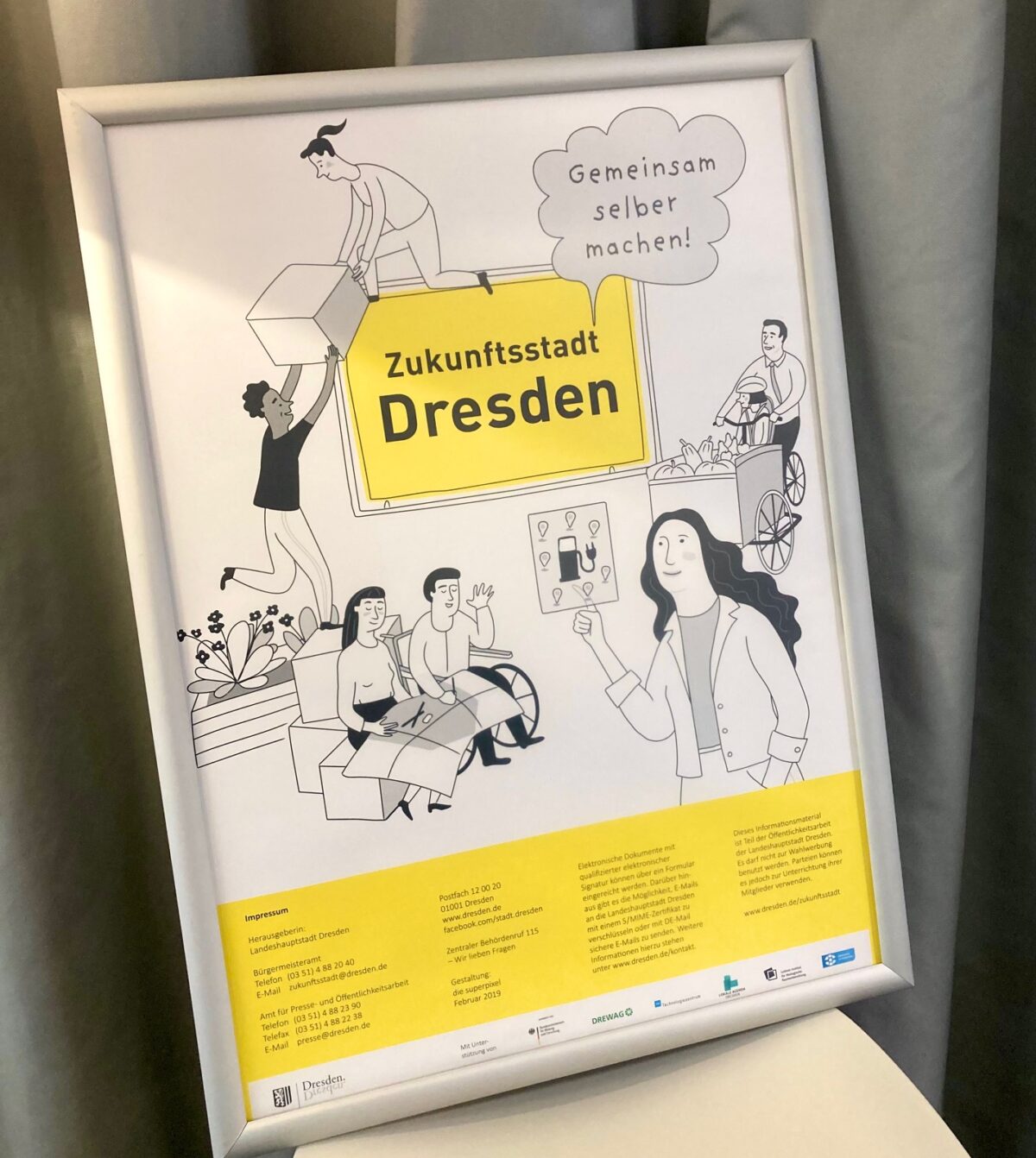 „Dankeschön und auf ein Wiedersehen!“ – Ausstellung „Zukunftsstadt Dresden – eine multimediale Zeitreise“ und Abschluss des Förderzeitraums der Zukunftsstadt